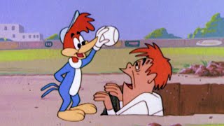 Woodys Foul Ball  Classic Episodes Marathon  Woody Woodpecker [upl. by Peper]