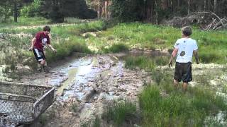 Boys playing in the mud [upl. by Collete]