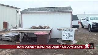 North Platte Elks Lodge is asking for deer hide donations [upl. by Bella]