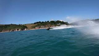 South coast tour on a Yamaha FX 18 Waverunner [upl. by Akkire]