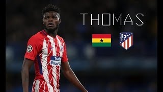 THOMAS PARTEY  Sublime Passes Skills Goals  Atlético Madrid amp Ghana  20172018 [upl. by Mahan]