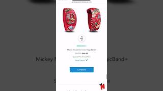 New MagicBands on the Disney website disney magicbands obsessed [upl. by Lavicrep]