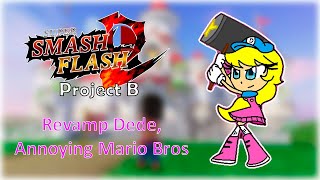 SSF2 Project B Patch 9 Revamp Dede Annoying Mario Bros [upl. by Rheingold]