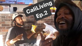 CaliLiving Ep2 Brother took a Negus to eat Capriotti [upl. by Euhsoj372]