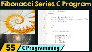 Special Programs in C − Fibonacci Series [upl. by Ahsilem395]