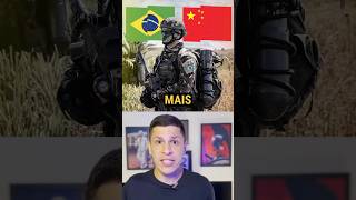 Vergonha Militar Chineses classificam o Exército Brasileiro como o mais FALSO do mundo shorts [upl. by Siberson]