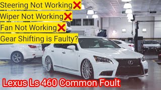 How to my car 5 fault Toyota lexus EMPS  Wiper  Fan Gear Shifting Problems Toyota lexus ls460 [upl. by Hollingsworth]