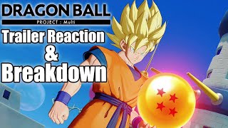 A NEW DRAGON BALL MOBILE GAME Dragon Ball Project Multi Trailer Reaction amp Breakdown [upl. by Englis]