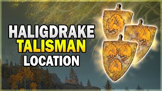 Haligdrake Talisman Location with 1 and 2 Variant Reduce Holy Damage  Elden Ring Guide [upl. by Gonzalez]