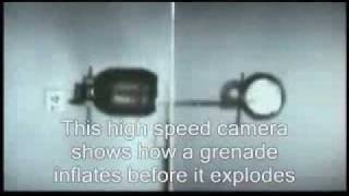 grenade detonation in slow motion [upl. by Lakin]