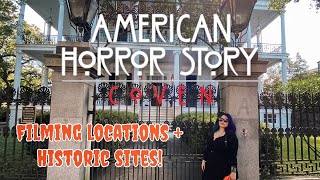 American Horror Story Coven Filming Locations PLUS other historic sites in New Orleans ahscoven [upl. by Malina]