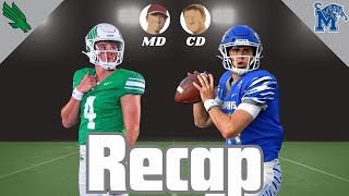 North Texas vs Memphis Recap  An AAC Offensive SHOOTOUT [upl. by Drusilla]