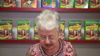 Jacqueline Wilson Reading Diamond [upl. by Zeuqram803]