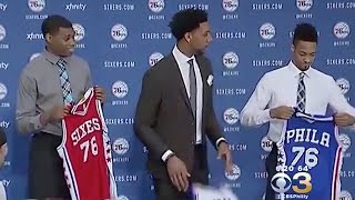 Jahlil Okafor Drops His Jersey Philly Fans Lose Their Minds [upl. by Mabelle229]