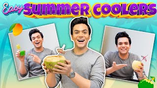 EASY SUMMER COOLERS 🍹🧉🌞  RAJ ANADKAT [upl. by Roxy315]