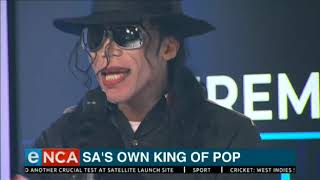 Michael Jackson impersonator Dantanio Goodman was in studio [upl. by Reiter]