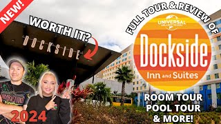 Universals Endless Summer Dockside Inn amp Suites FULL Tour amp Review  Room Pool amp MORE 2024 [upl. by Clapp]