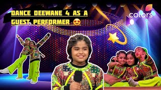 Dance deewane 4 as a guest performer 😍  performing with deepanita amp my partner gunjansinha 😎 [upl. by Maggee]