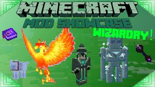 ELECTROBLOBS WIZARDRY  Minecraft Mod Showcase WIZARD SPELLS [upl. by Ariat]