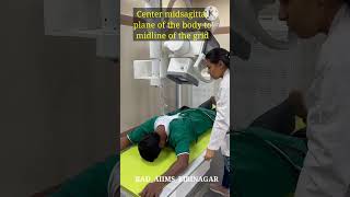 How to take Radiograph of Cranium PA Axial  HAAS Method  hospital radiology cranium [upl. by Latsyek]