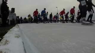 Flevonice Schaatstoertocht 1  Winterseizoen 20142015 [upl. by Lesh]