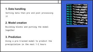 Machine Learning for Precipitation Nowcasting [upl. by Adnomar723]