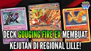 Review amp Guide Deck Gouging Fire ex Buat Kejutan Di Regional Lille  PTCGL [upl. by Aubrey]