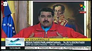 La oposición gana las elecciones en Venezuela y Maduro acepta la derrota [upl. by Chaves]