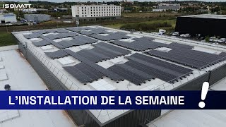 Installation de panneaux solaires pour notre client  Pathel Industrie [upl. by Isiah973]