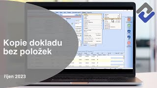 POHODA tip Jak rychle vytvořit kopii dokladu bez položek [upl. by Corina]