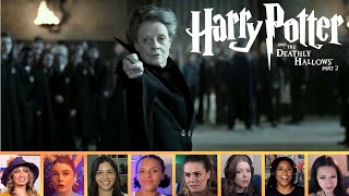 MASHUP REACTION to MINERVA MCGONAGALL VS SNAPE  Harry Potter and the Deathly Hallows Pt 2 2011 [upl. by Hannahsohs410]