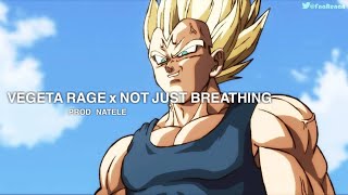 VEGETA RAGE x NOT JUST BREATHING  GYM MOTIVATION [upl. by Merta328]