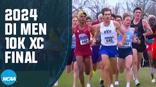 2024 NCAA DI mens cross country championship  FULL RACE [upl. by Yelrebmyk265]