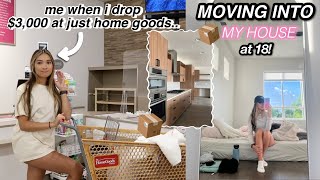 MOVING INTO MY HOUSE unboxing amp decorating 📦 GOING SOLO DIARIES EPISODE 5 [upl. by Siramay]