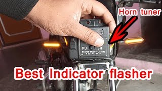 hazard flasher for motorcycle Horn tuner [upl. by Llevart]