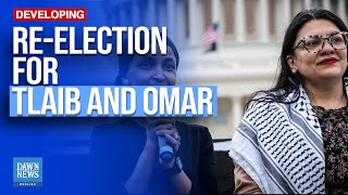 Tlaib and Omar Win  Dawn News English [upl. by Erdried]