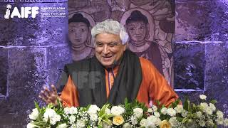 Javed Akhtar Graciously Accepts Padmapani Lifetime Achievement Award  9th AIFF Inaugural Ceremony [upl. by Otreblon]