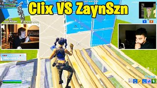 Clix VS ZaynSzn 2v2 TOXIC Fights [upl. by Chrystel601]