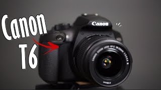 Review Canon T6  Conheça as Principais Características e Novidades dessa Excelente Câmera T6 Canon [upl. by Pearson218]