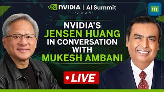 Nvidias Jensen Huang speaks to Mukesh Ambani on AI reshaping industries Indias rise as AI leader [upl. by Rothenberg]