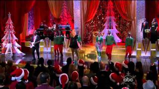 ᴴᴰ Mariah Carey  Here Comes Santa Claus Live ABC Christmas Special [upl. by Layor340]