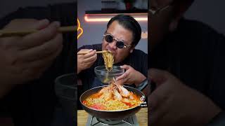 Spicy Ramen Noodles shorts food foodie foodblogger shortstrend trending tiktok algorithm [upl. by Oilicec814]