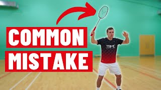 Why ‘Getting Your Racket Up’ Is WRONG Advice In Badminton [upl. by Favata]