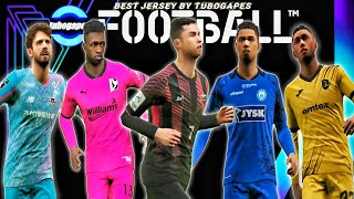 Best Kits Top 5 Cool Jersey In eFootball 2024🔥 [upl. by Aicatsal501]