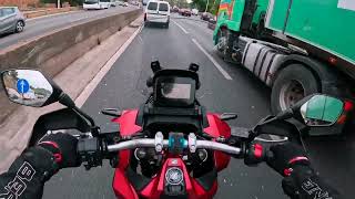 Honda ADV350 2022  Test ride top speed commuting and dodging traffic [upl. by Asek]