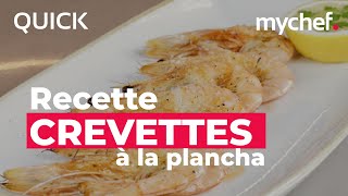 Crevettes en 2 minutes avec Mychef QUICK [upl. by Novia]