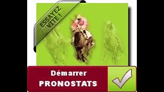 Logiciel Pronostics Turf  Tutoriel Pronostats  Assistant paris hippiques [upl. by Ylrebmi]