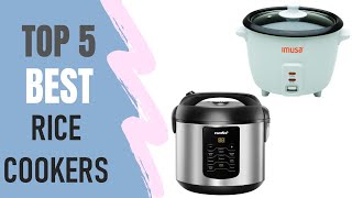 Rice Cookers  The Best Rice Cookers 2021 [upl. by Ahsotal]