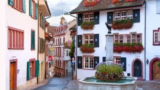 BASEL SWITZERLAND  Beautiful Old City in the Heart of Europe [upl. by Miza]