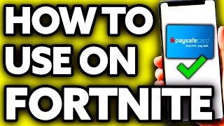 How To Use Paysafecard on Fortnite 2024 [upl. by Cone41]